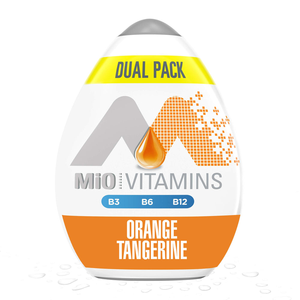 MiO Vitamins Orange Tangerine Naturally Flavored Liquid Water Enhancer 2 Count 1.62 fl oz s