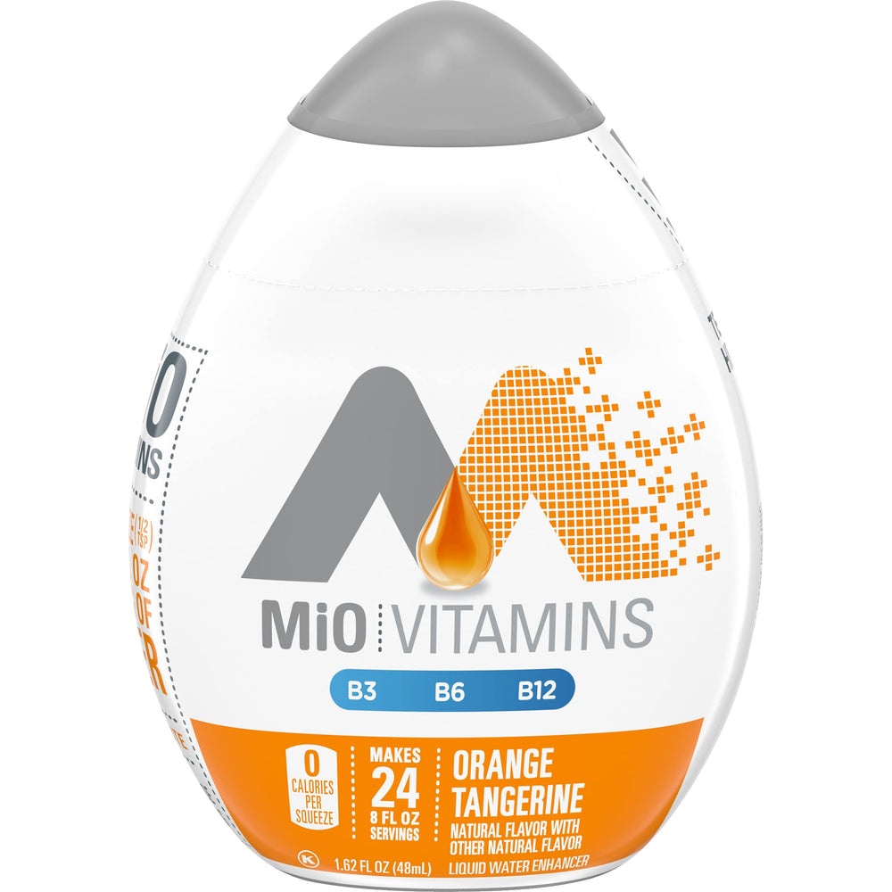 Mio Vitamins Liquid Water Enhancer, Orange Tangerine, 1.62 OZ Orange Tangerine 1.62 Fl Oz (Pack of 3)