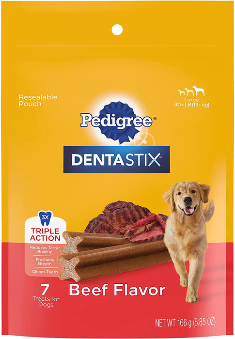 Pedigree DENTASTIX Treats for Large Dogs, 30+ lbs. Multiple Flavors