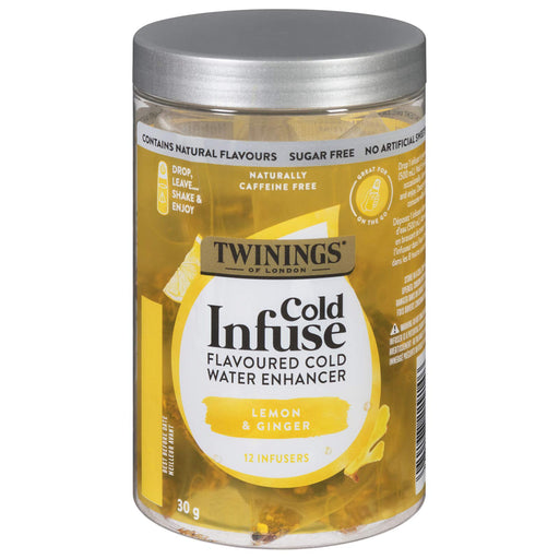 Twinings, Twinings Cold Infuse Lemon Ginger, 12 Count