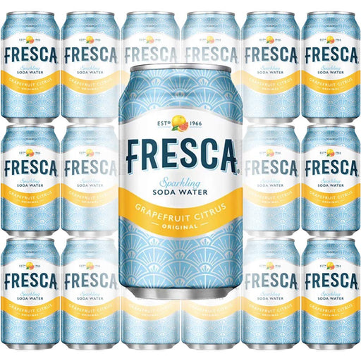 Fresca Original Citrus, Sparkling Soda Water, 12 oz Can (Pack of 18, Total of 216 Oz)