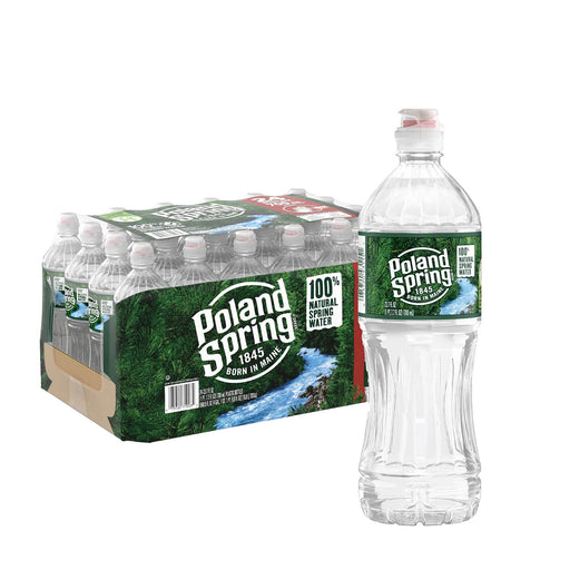 Natural Spring Water, 24 Count