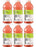 Vitamin Water Refresh Tropical Mango 20 Oz Bottle (Pack of 6, Total of 120 Oz 20 Fl Oz (Pack of 6)