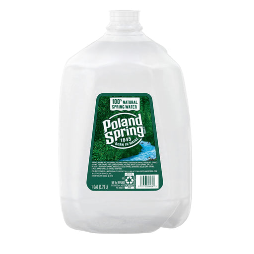 Poland Spring, Spring Water, 1 Gallon Jug 128 Fl Oz (Pack of 1)