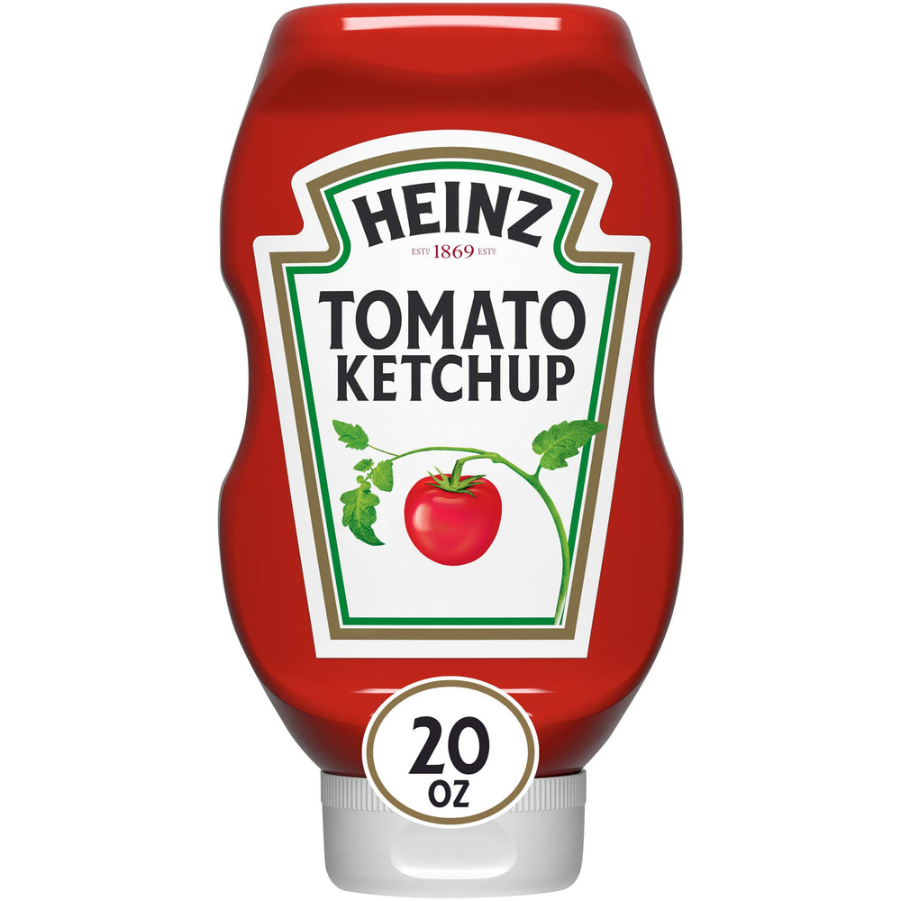 Heinz Tomato Ketchup (20 oz Bottles, Pack of 6) 1.25 Pound (Pack of 6)