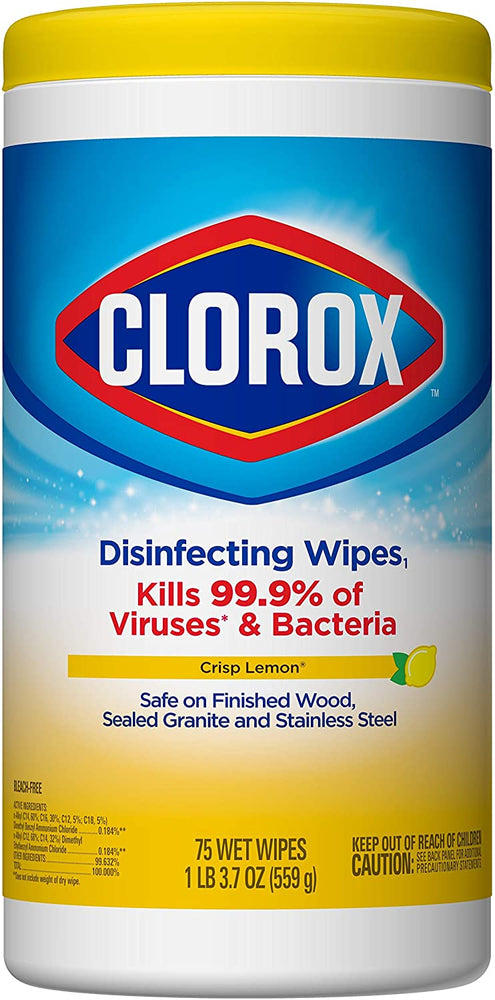 Clorox Disinfecting Bleach Free Cleaning Wipes, Value Pack