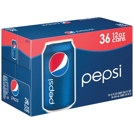 Pepsi Cola Soda, 12 Ounce (36 Cans)