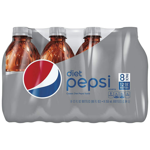 Pepsi Diet Bottle12 Fl oz (8 count)