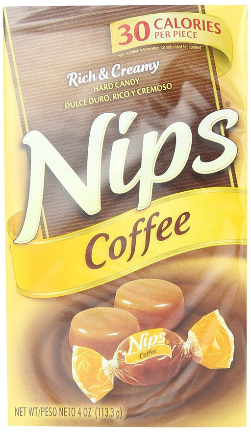 Nestle Nips Candy, Coffee 4 oz (pack of 3)