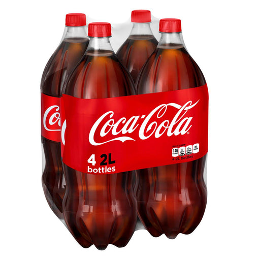 Coca-Cola 2 L bottles, 4 pk. A1