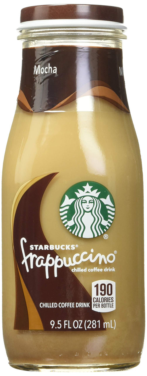 Starbucks Frappuccino, Coffee, 9.5 fl oz (15 Count) Glass Bottles Coffee 9.5 Fl Oz (Pack of 15)