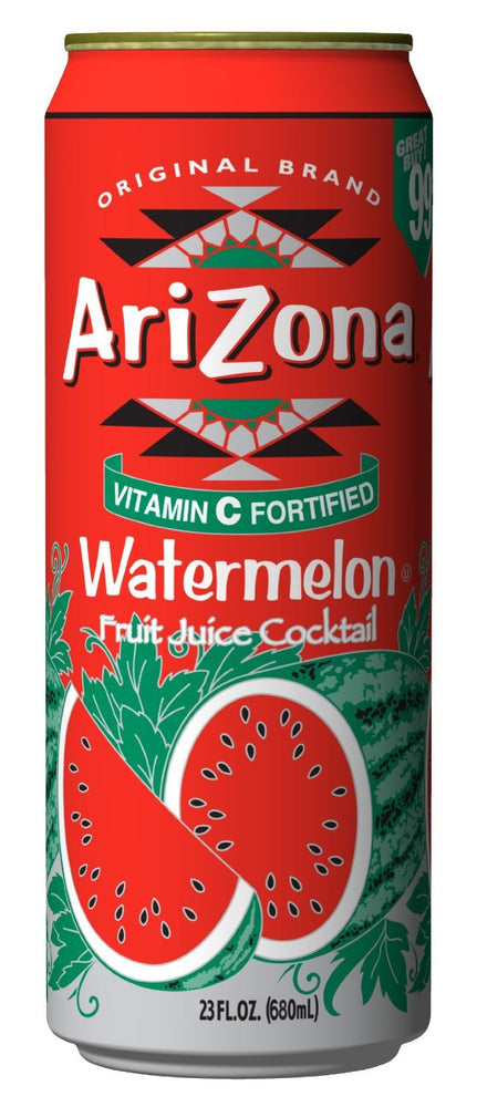 AriZona Watermelon Drink Big Can, 23 Fl Oz