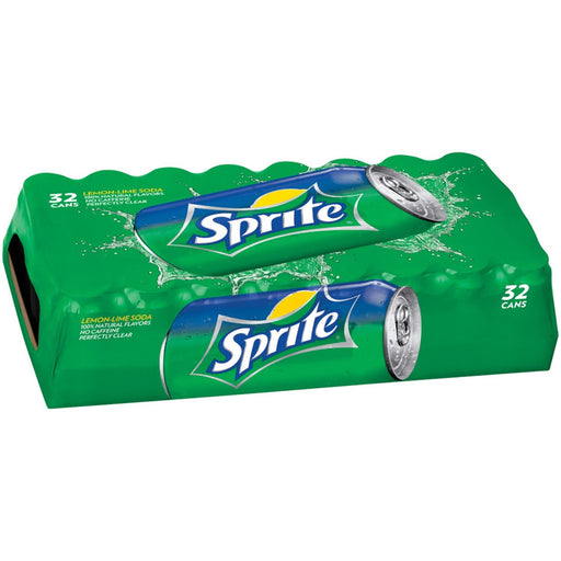 Sprite Lemon-Lime Soda Cans, 12 Ounce (32 Pack) Lemon Lime 12 Ounce (32 Pack)