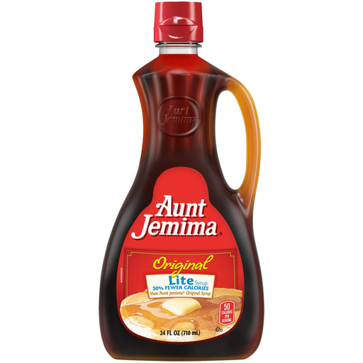 Aunt Jemima,Pancake Syrup Lite, 24 Fl Oz (Pack of 1)