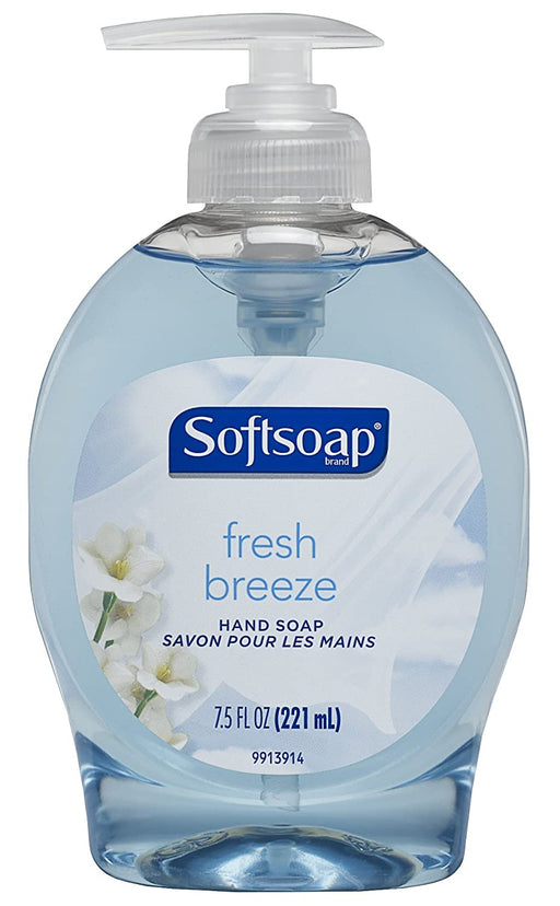 Softsoap Liquid Hand Soap Pump, Fresh Breeze, 7.5 Ounce