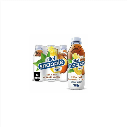 Diet Snapple Half 'n Half, 16 fl oz (12 Plastic Bottles)