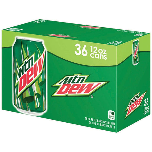 Mountain Dew (12 oz. cans, 36 ct.) mountain dew 12 Fl Oz (Pack of 36)
