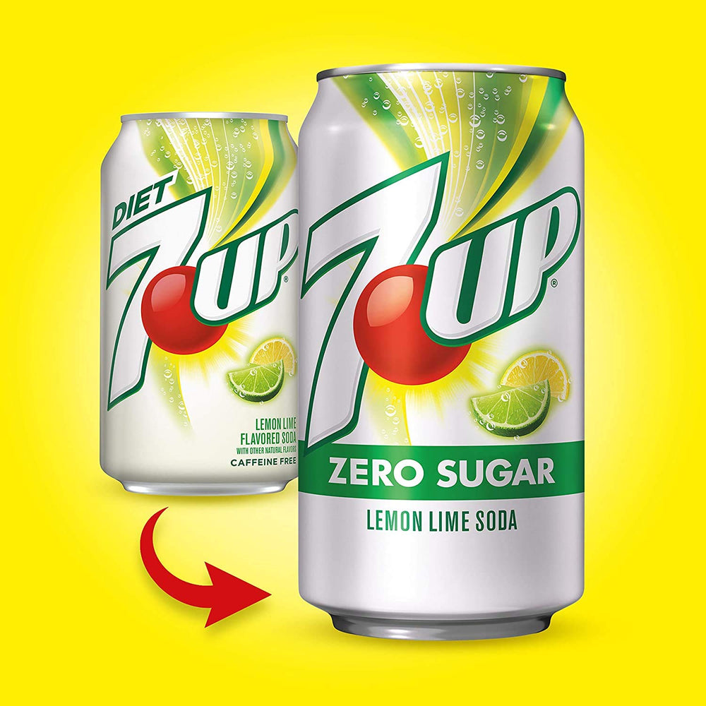 7UP Diet, 12 oz Can (Pack of 15, Total of 180 Fl Oz)