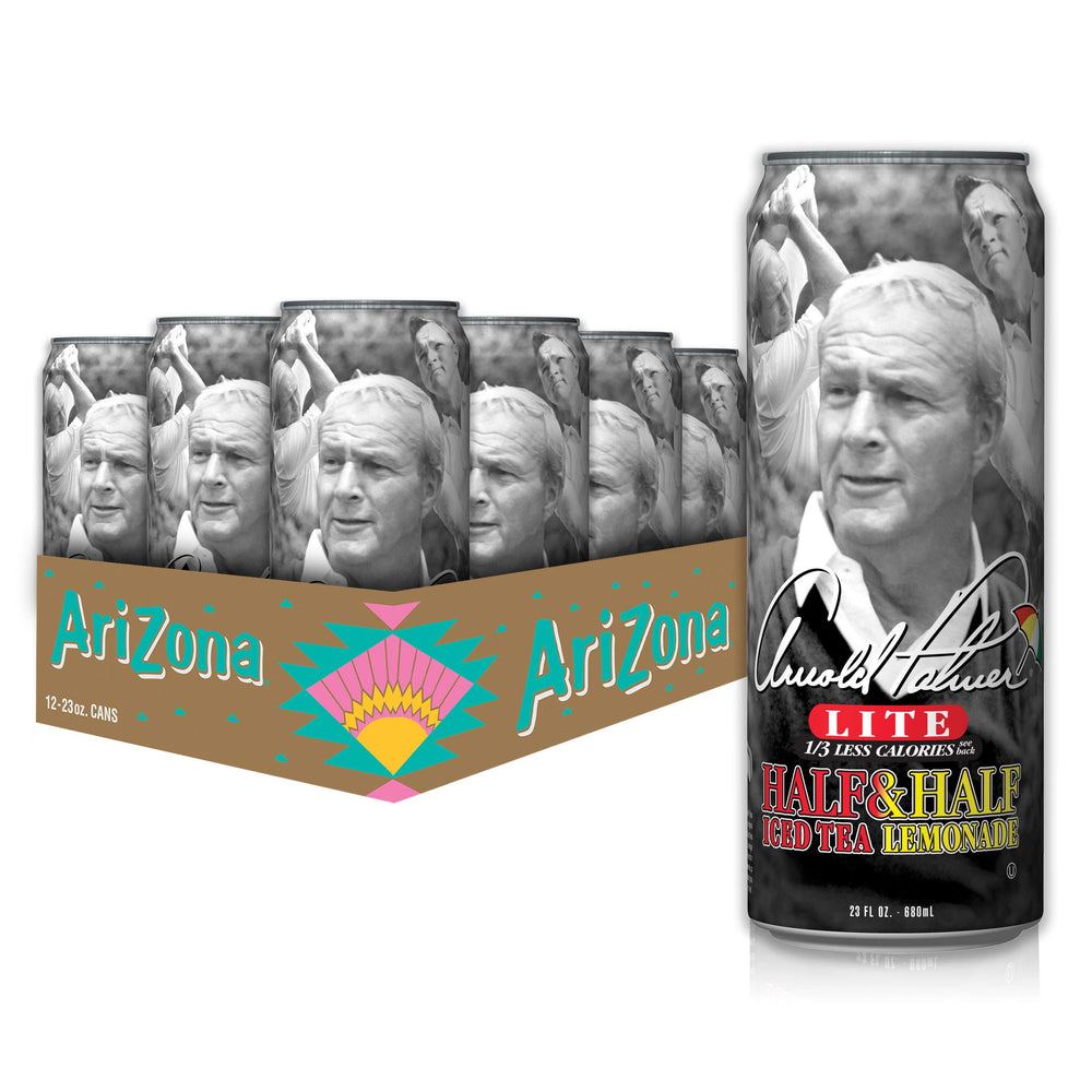 AriZona Arnold Palmer Black Big Can, 23 Fl Oz (Pack of 12)