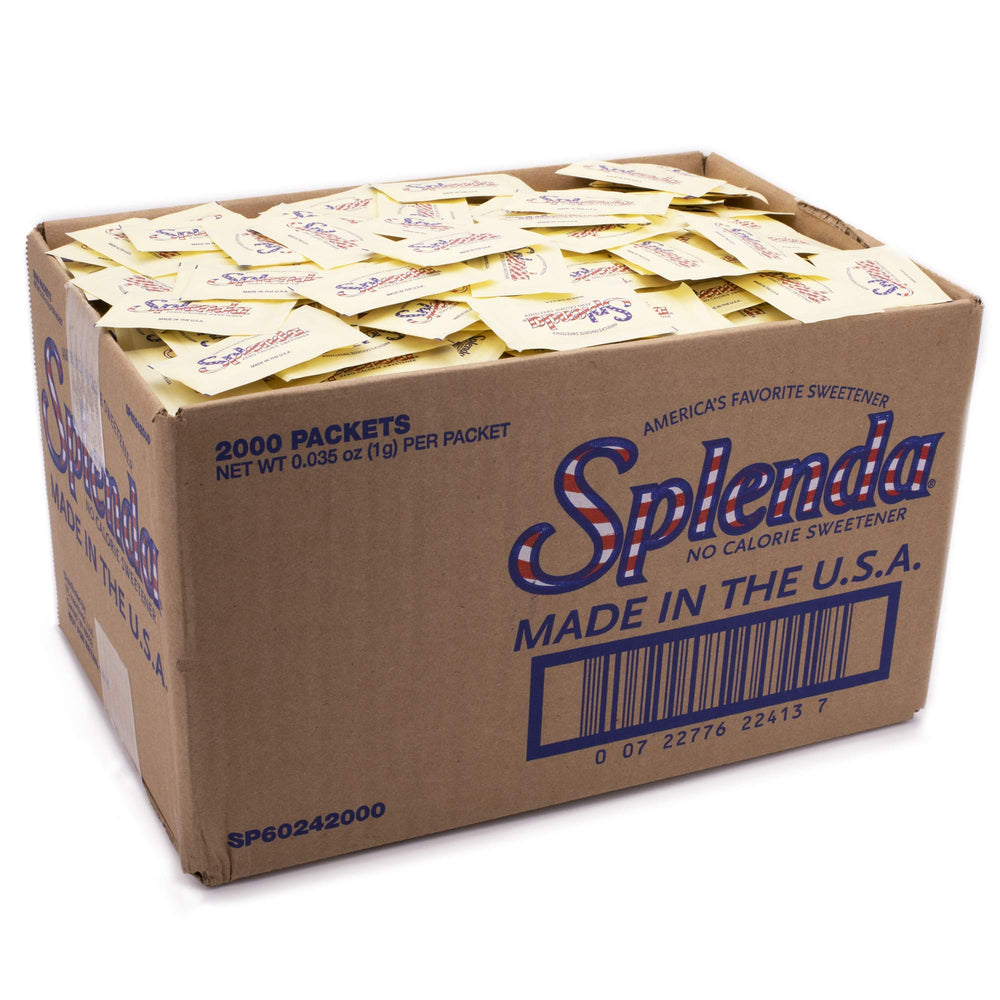 SPLENDA No Calorie Sweetener, Single-Serve Packets (2000 Count)