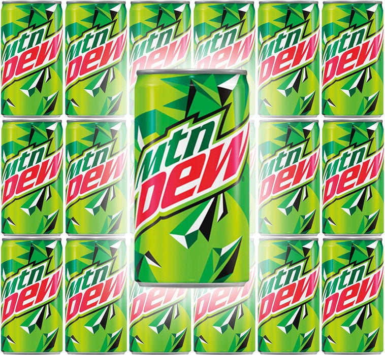 Mountain Dew, 7.5oz Can (Pack of 18, Total of 135 Fl Oz)-set 3