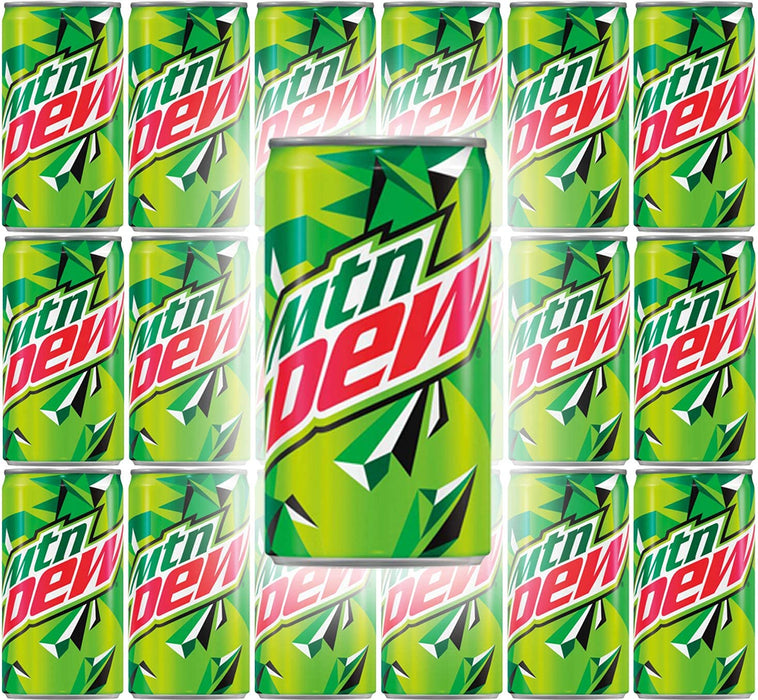 Mountain Dew, 7.5oz Can (Pack of 18, Total of 135 Fl Oz)-set 2