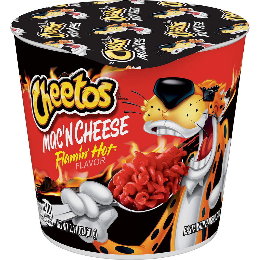 Flamin' HOT Mac-N-Cheese (Individual Cup 2 Ounces Each) SET of 10