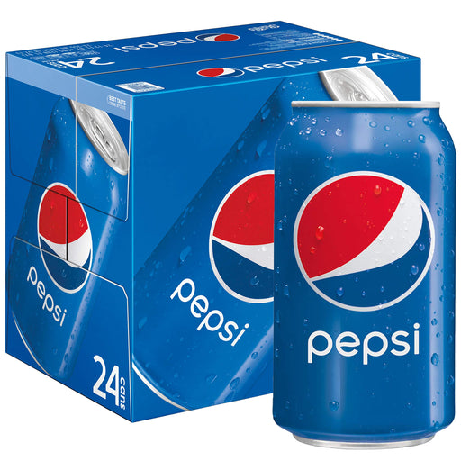 Pepsi Soda, 12 Fl Oz (Pack of 24)
