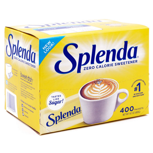 SPLENDA No Calorie Sweetener, Single-Serve Packets, 400 Count