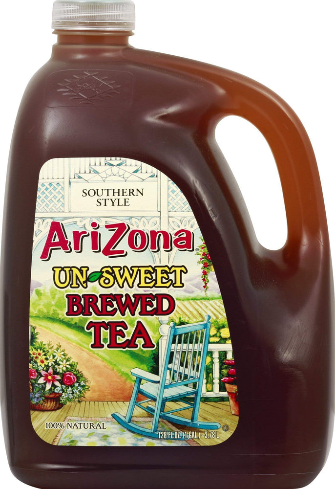Arizona Southern Style Unsweetened Brewed Tea 128 oz
