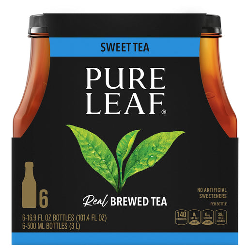 Pure Leaf Sweetened Tea, 16.9 oz, 6 pk
