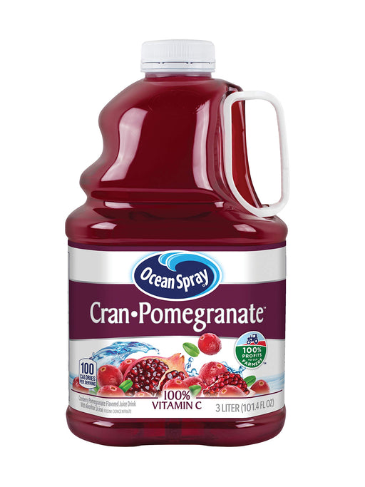 Ocean Spray Cranberry Pomegranate Juice, 101.4-Ounce (Pack of 6) Cranberry Pomegranate 101.4 Fl Oz (Pack of 6)