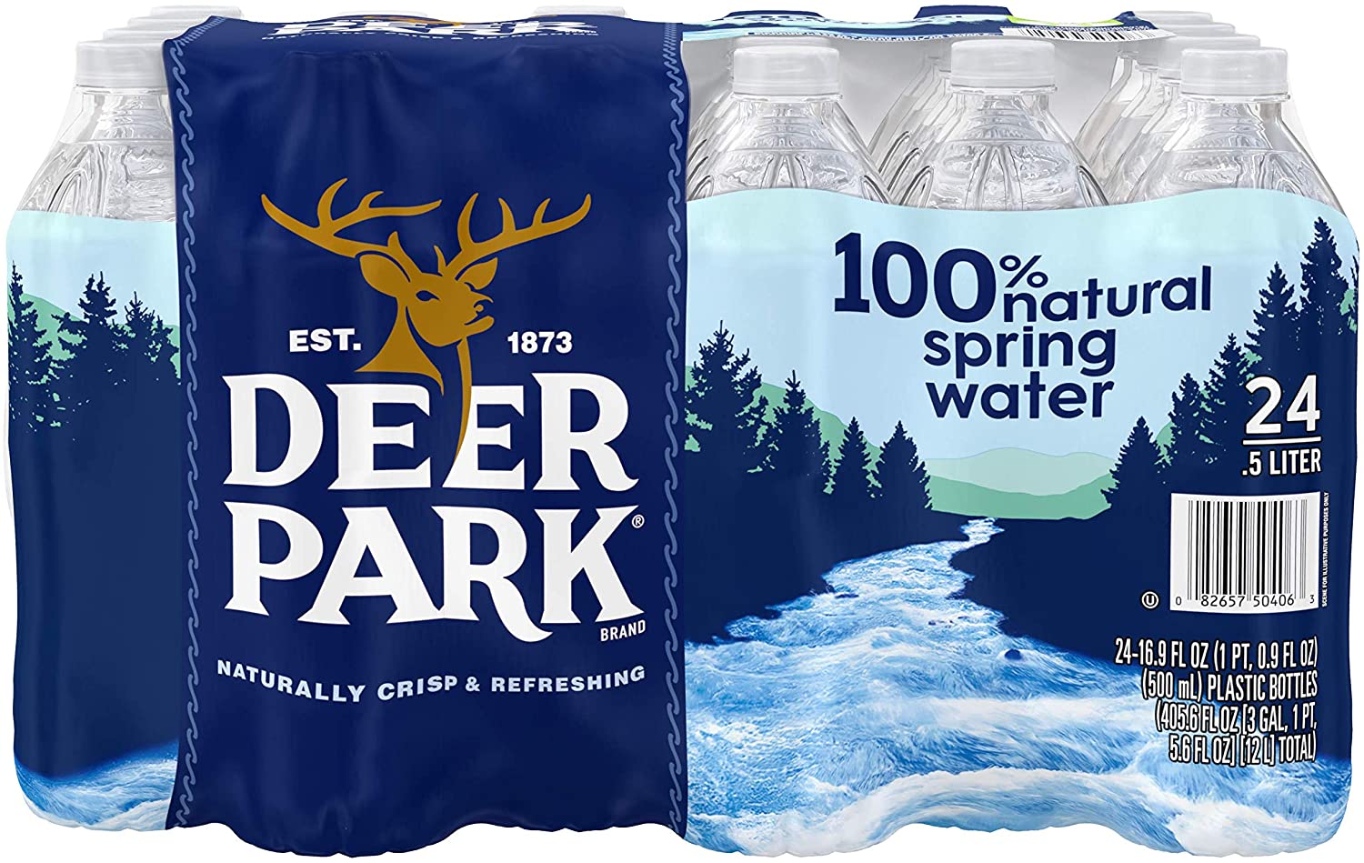 Deer Park 100% Natural Spring Water, 48 pk./8 oz.