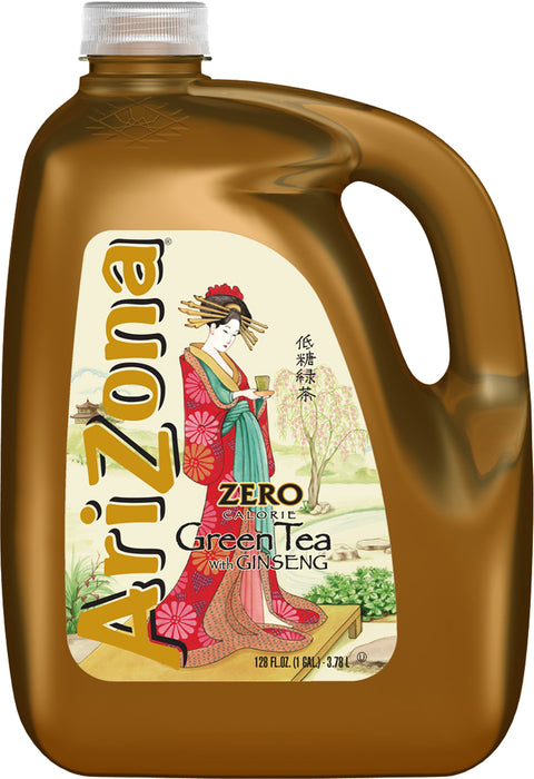 Arizona Diet Green Tea with Ginseng 128 oz (Pack of 4)
