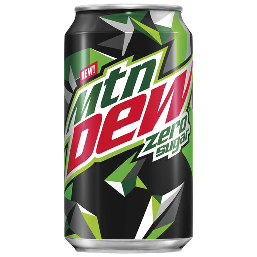 Mountain Dew Mtn Dew Zero Sugar, 12 fl oz. Cans, (18 Pack) Single Flavor Pack mountain dew mtn dew zero sugar 12 Fl Oz (Pack of 18)