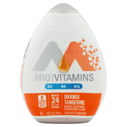 MiO Liquid Water Enhancer, Orange Tangerine, 1.62 Ounce (Pack of 12) Orange Tangerine 1.62 Ounce (Pack of 12)
