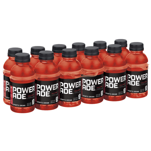 POWERADE Fruit Punch, 12 fl oz, 12 Pack