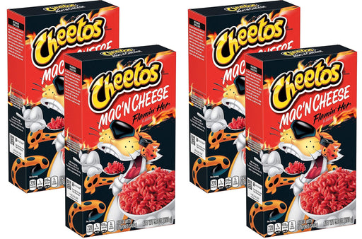 Cheetos Macan Cheese Flamin Hot flavor (5.9 Oz box) Pack of 2 Pack of 2