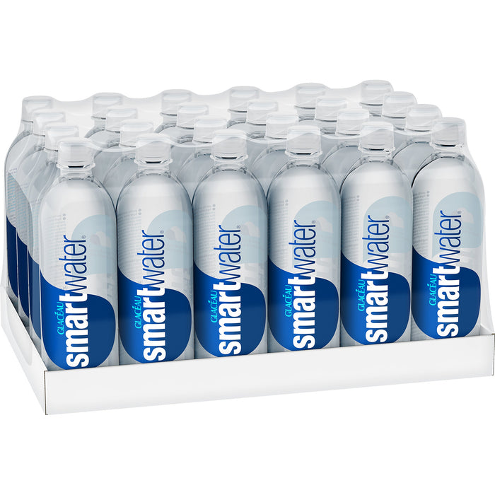 Smartwater Vapor Distilled Premium Water Bottles, 20 Fl Oz, 24 Pack smartwater 20 Fl Oz (Pack of 24)