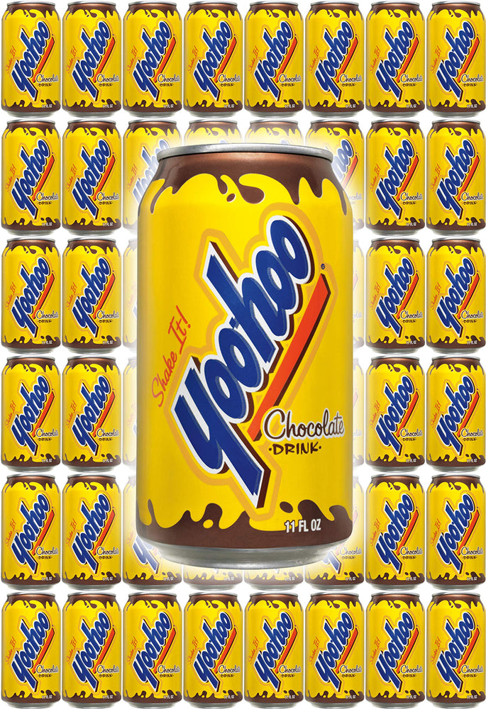 Yoo-Hoo Chocolate Drink, 11 oz Can (Pack of 48, Total of 528 Oz)