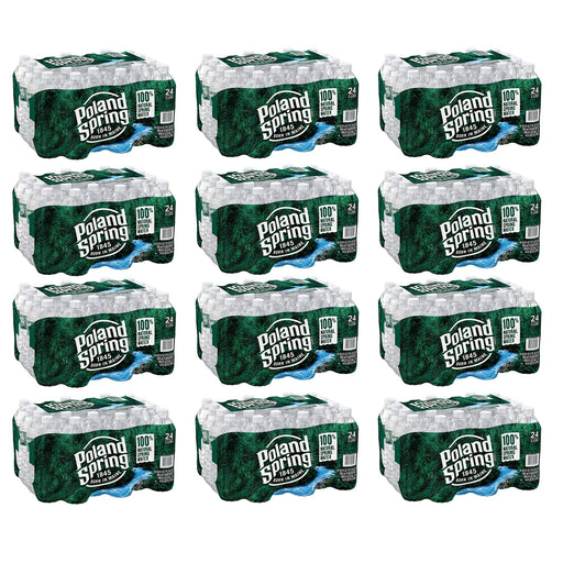 Poland Spring 100% Natural Spring Water, 16.9 oz Plastic Bottles (16.9 oz, 10 CASES of 44 Pack) 16.9 oz 16.9 Fl Oz (Pack of 48)