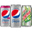 Diet Soda, Variety Pack (Diet Pepsi Wild Cherry/Diet Pepsi/Diet Mountain Dew), 12 fl oz. cans (24 Pack)