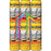 Arizona Tea RX Energy Herbal Toner, 23 Ounce Cans (Pack of 6) with Colorful Drinking Straws
