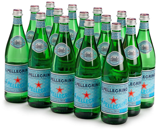 San Pellegrino Sparkling Natural Mineral Water, 15 pk 750 ml