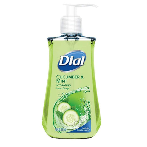 Dial Liquid Hand Soap, Cucumber & Mint, 7.5 Fluid Ounces