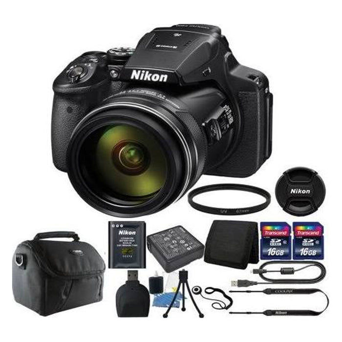 Nikon D3400 Digital SLR Camera Kit: 18-55mm VR + 70-300mm Lens + 32GB Best Value NID3400IK5