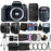 Canon Eos Rebel 77D 24.2MP Built-In WiFi D-SLR Camera 18-55mm Lens Is STM and 75-300mm Lens 32GB Accessory Kit