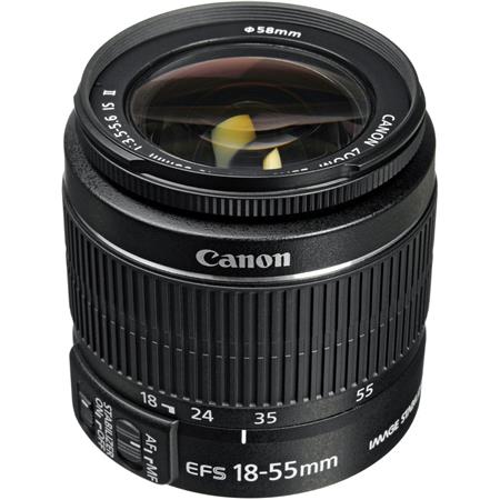 Canon EF Zoom Lens for Canon EF-S - 18mm-55mm - F/3.5-5.6