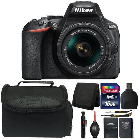 Nikon D5600 Digital SLR Camera with 18-55mm Lens and Ultimate Accessory Bundle