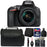 Nikon D5600 Digital SLR Camera Black + 3 Lens 18-55mm VR Lens +32GB Value Bundle